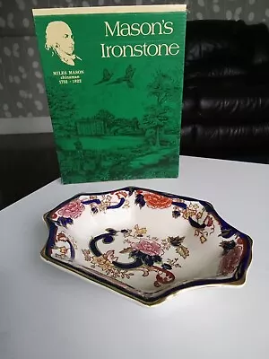 Buy Masons Ironstone Blue Mandalay Sweet Dish 7  • 5£