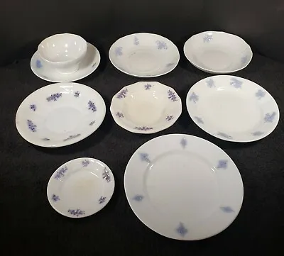 Buy Vintage Lot Of 9 Adderly Ware Chelsea Pattern Porcelain  • 21.24£