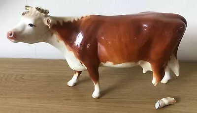 Buy Early Rare Beswick 1st Version Hereford Cow A/f • 24.99£