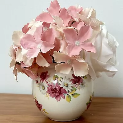 Buy Vintage Arthur Wood Fine Staffordshire Ironstone  Bouquet Floral Small Vase 5843 • 6.99£