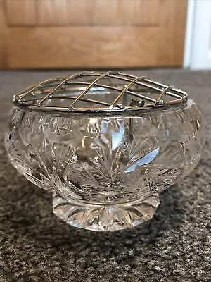 Buy Small New ‘star Of David’ Lead Crystal Glass Rose Bowl  • 7.50£