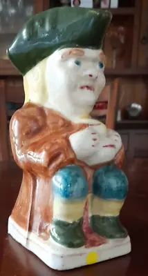 Buy TOBY JUG..ANTIQUE STAFFORDSHIRE POTTERY..Early  1800's..25cms • 41.72£