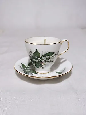 Buy Royal Imperial England Fine Bone China Teacup & Saucer With Candle • 8.88£