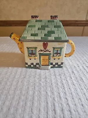 Buy Sakura Debbie Mumm Cottage/House Mini Teapot • 6.23£