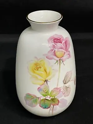 Buy Noritake 6.5  Bone China Vase Rose Pattern • 18.73£