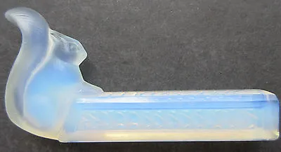 Buy French Art Deco Knife Rest Opalescent Glass, LALIQUE Or SABINO FRANCE: Squirrel • 60£