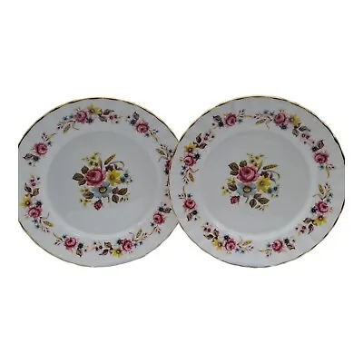 Buy Royal Stafford Patricia Pattern Pretty Floral Design Tea Side Plates X2  VGC • 5.50£