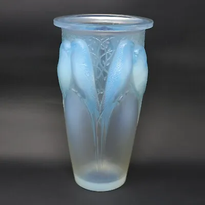 Buy Rene Lalique Opalescent Glass 'Ceylan' Vase • 9,850£