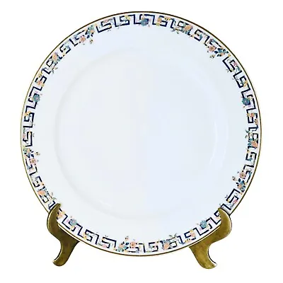 Buy Antique 1894 Haviland Limoges ALGONQUIN Schleiger 516 Blue Key Dinner Plate(s) • 19.21£