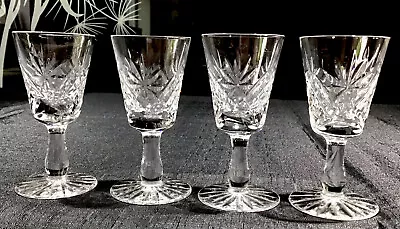 Buy 4 X Cut Crystal Shot Glasses. Home Bar • 18£