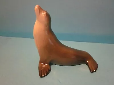 Buy Vintage Lomonosov Porcelain Sea Lion Figure. Made In USSR. Good Condition • 10£