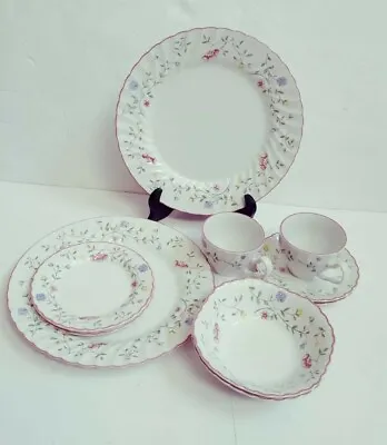 Buy (2)5 Pc Place Setting Johnson Bros Brothers Dinner Plates Bowls Summer Chintz • 66.44£