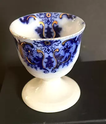 Buy Antique/Vintage Flow Blue Bone China Eggcup • 66.30£