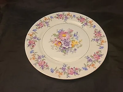 Buy BOHEMIA Porcelain  FLORADORA  DINNER PLATE 10.5  Made Czechoslovakia VGUC! • 15.36£