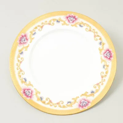 Buy Antique Royal Cauldon Of England 24 Karat Gold Porcelain Dinner Plate 10.5  D • 82.25£