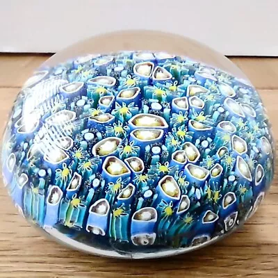 Buy Vintage Mid 20th Century Murano Millefiori Glass Paperweight ALT Signed • 29.99£