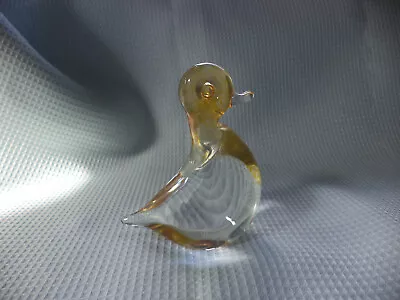 Buy Stunning Yellow Glass Duckling Paperweight Possibly Wedgwood • 10£