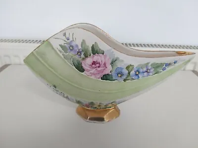 Buy Shorter And Son Planter Vase Flower Design 12 X 7   J R King Vintage Decorative • 15£