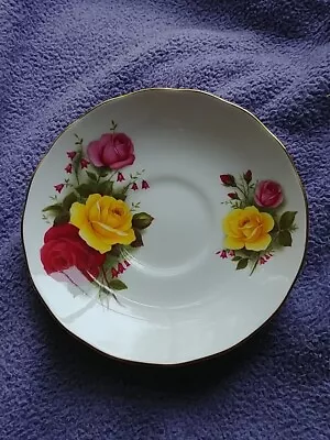 Buy Ridgway Potteries Queen Anne Bone China F 17 7 Saucer Made In England, No Cup • 8.02£