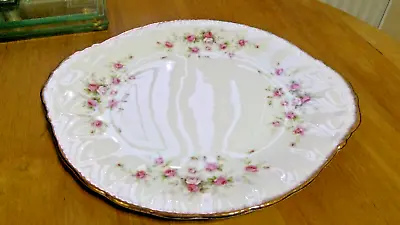 Buy Paragon Victoriana Rose Fine Bone China Cake Plate. In Excellent Cond. • 9£
