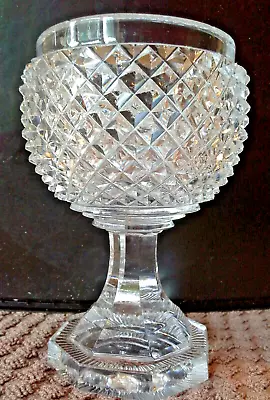 Buy Antique  Ultra Rare  Late 18thC George III Irish Cut Glass? Port Glasses Tyrone • 850£