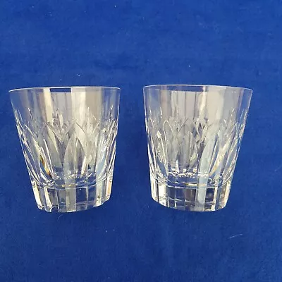 Buy 2 X STUART Crystal - ABBEY Cut - Tumbler Glass / Glasses - 3 1/2  • 17.99£