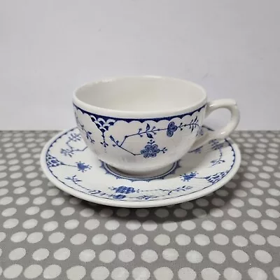Buy Mason's Ironstone Blue  Denmark  Cup And Saucer • 6.99£