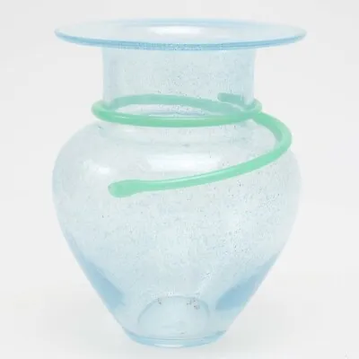Buy Kosta Boda MONICA BACKSTRÖM Glass Vase   Bubble Sea Green Ocean Blue • 77.23£