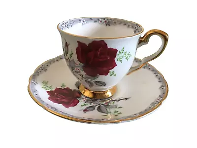 Buy Royal Stafford  - Roses To Remember  Bone China Cup & Saucer Espresso Coffee Set • 10£