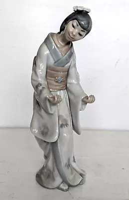 Buy RARE Nao By Lladro Porcelain Dancer Japanese Girl Geisha Figure 10  PLEASE READ • 8.99£