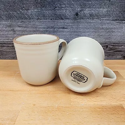 Buy Noritake Madera Ivory Set Of 2 Coffee Mug 8474 Stoneware Tea Cup Dinnerware • 18.97£