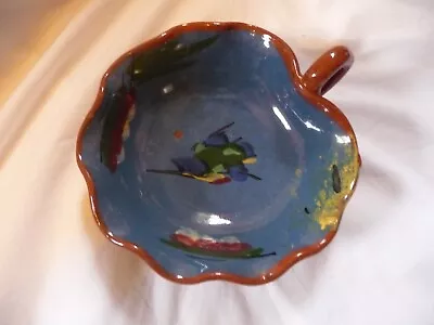 Buy Torquay Ware Pottery Fluted Sugar Bowl Kingfisher Design • 2.99£