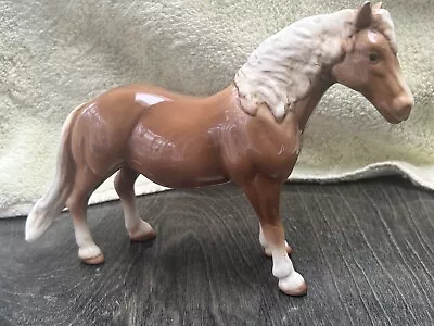 Buy Porcelain Thoroughbred  Figure Ornament Horse 9  Long 7  Tall Exactly As Images • 8.99£