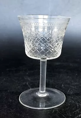 Buy Antique Edwardian Lady Hamilton Sherry Glass 1910's • 6.92£