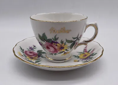 Buy Royal Vale 1853 Mother Cup And Saucer Vintage Bone China Made In England • 13.26£