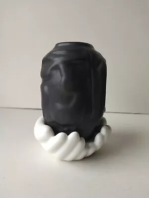 Buy IKEA Föremål Limited Collection 2018 Black & White Hands Ceramic Vase  • 15£