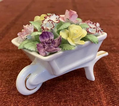 Buy Royal Adderley Bone China Floral Bouquet In Wheelbarrow  • 3.50£