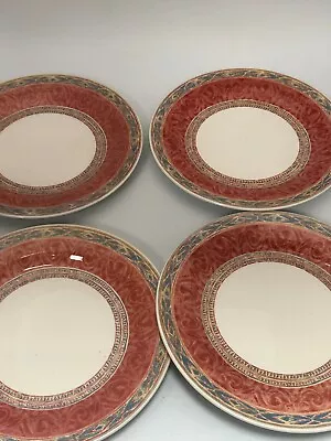 Buy BHS Zarand Jeff Banks Pink & White Set X4 Dinner Plates Large  Dishes 10  A #LH • 5.99£