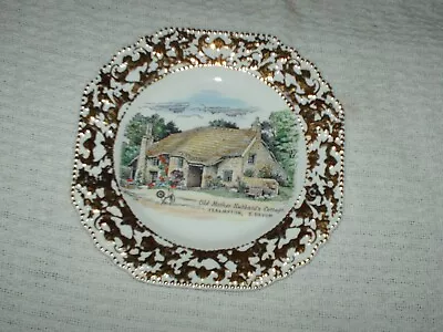 Buy Vintage Lord Nelson Pottery Plate Old Mother Hubbard`s Cottage 22 Cm Wide • 16£