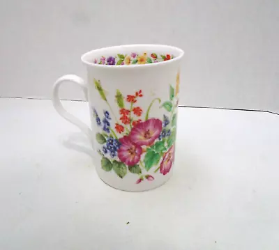 Buy Crown Trent Fine Bone China  Multi Color Floral Coffee Mug/Cup England • 12.46£