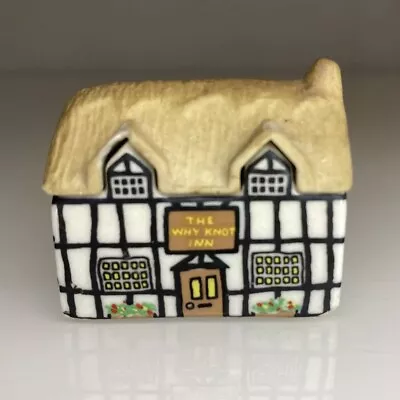 Buy Wade Why Knot Inn Pub Bar Miniature Village Building Figurine House England • 7.19£