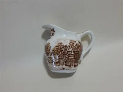 Buy Grindley Milk Jug English Country Inns Staffordshire  China Made In England. • 4.97£