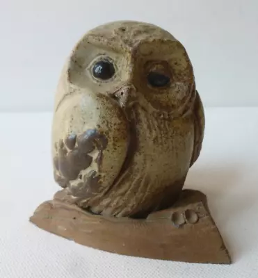 Buy Studio Pottery Owl Figurine With Potters Mark BC • 9.99£