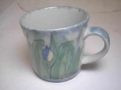 Buy Highland Stoneware  Mug Floral Design Hand Painted Stoneware 9 Cm Tall • 12£