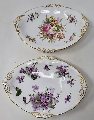 Buy Hammersley Vintage Porcelain Trinket Dish X 2 • 12.99£