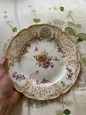 Buy Kpm Berlin Plate Antique 10 1/4 Inch Wide. Excellent Condition • 337.80£