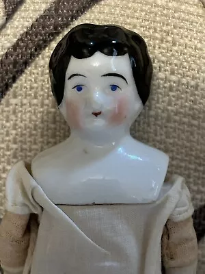 Buy Victorian China Head & Cloth Miniature Doll. • 9.99£