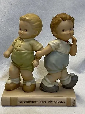Buy Enesco Figurine Memories Yesterday Once Upon A Fairy Tale Tweedledum Tweedledee • 28.45£