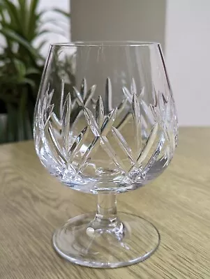Buy Vintage Edinburgh Crystal Large Brandy Glass 4 7/8  Superb Signed 1st • 8.95£