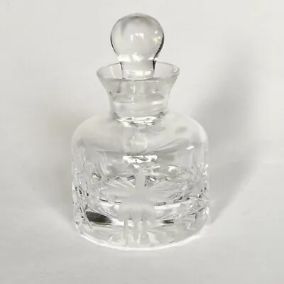 Buy Stuart Crystal Perfume Bottle ‘Cascade’ Pattern - Excellent Condition! Vintage • 11£